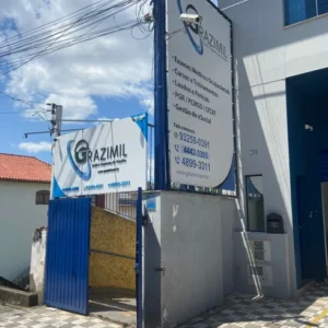 Conheça a fachada da Grazimil